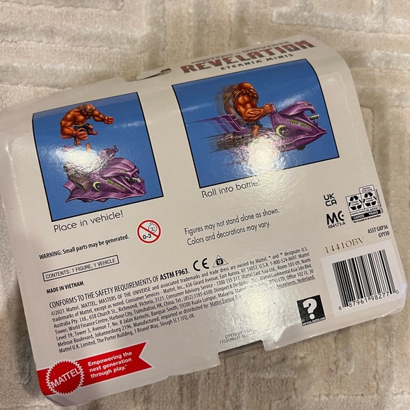 Beast Man And War Sled Rolling Vehicle Toy - New In Box - Picture 3 of 3